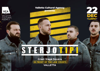 SterjoTipi b’kunċert fil-Belt Valletta