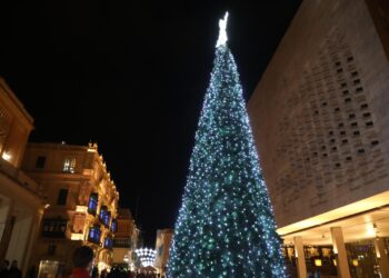 Valletta’s Christmas Lights are up