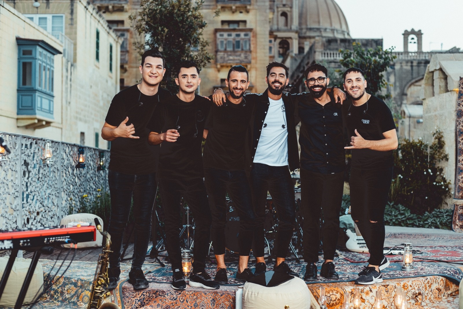VCA & The Travellers in Valletta rooftop sessions collaboration