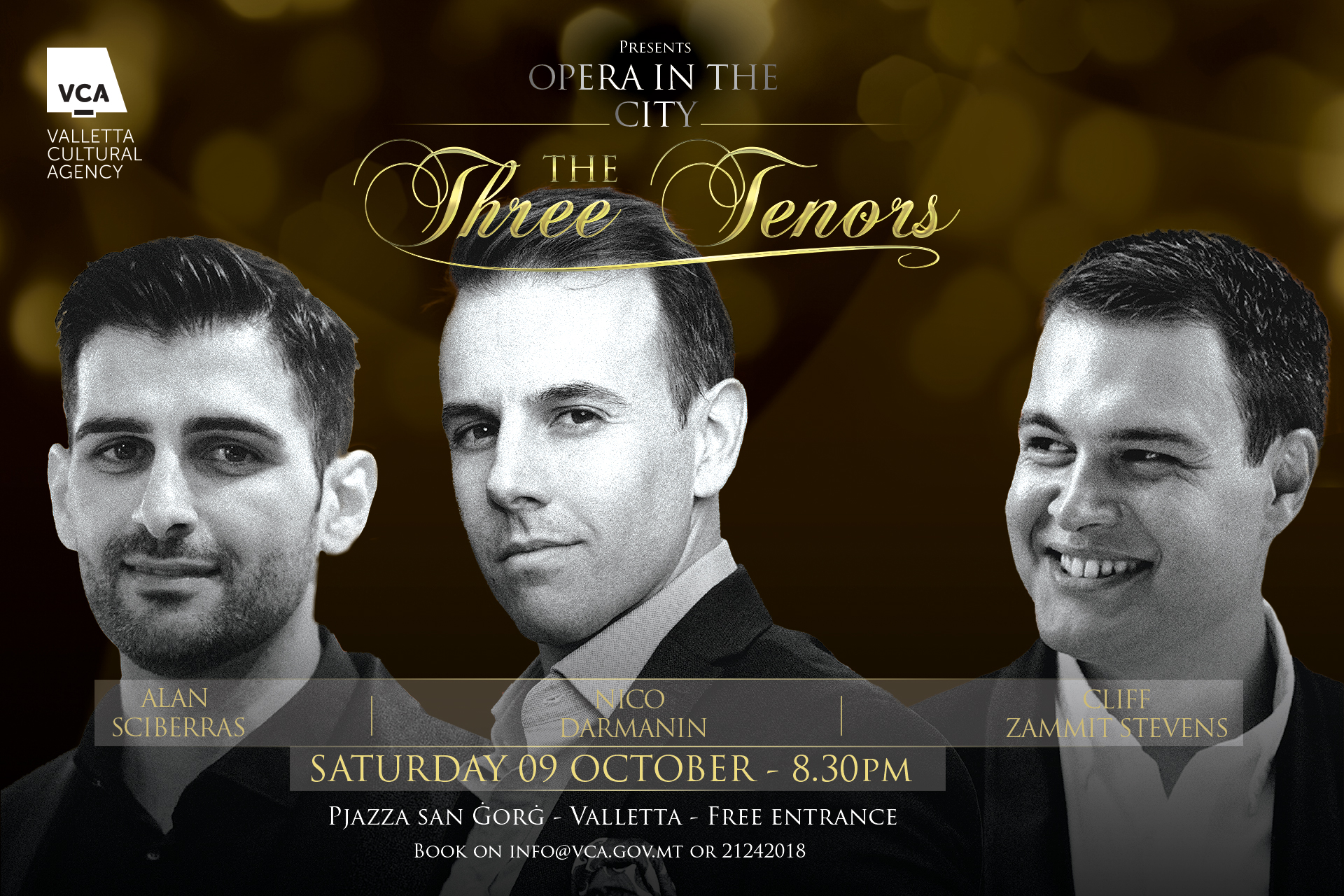 Opera in the City – The Three Tenors