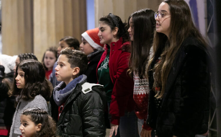 A photo showing the Centrestage Children's Choir