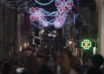 Atmosfera Maġika tal-Milied fil-Belt Valletta