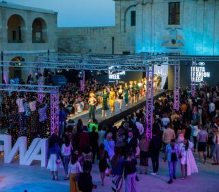 A photo showing one of the editions of Malta Fashion Week
