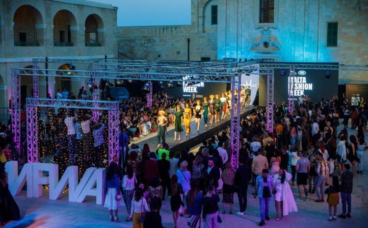 A photo showing one of the editions of Malta Fashion Week