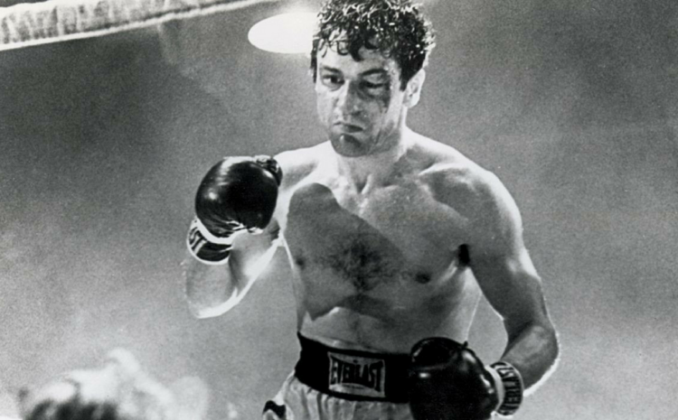 A photo showing a shot from the film Raging Bull