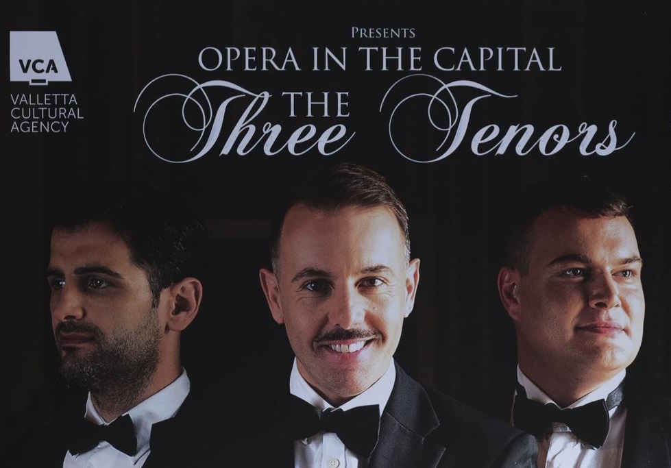 Opera in the Capital – The Three Tenors returns to Valletta