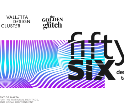 An image showing the FiftySix Design Talk Series Brand