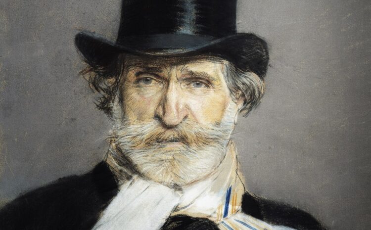 An image showing compoiser Giuseppe Verdi