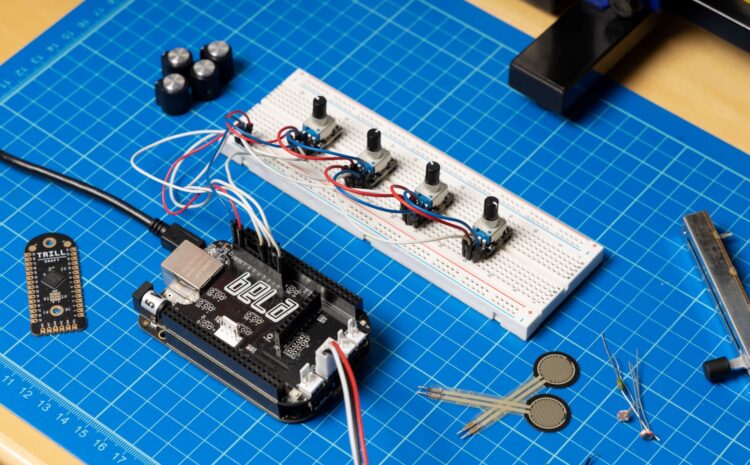 An image showing the Bela Board which will be used during Beluga Corp's Crafting Musical Interfaces workshop.