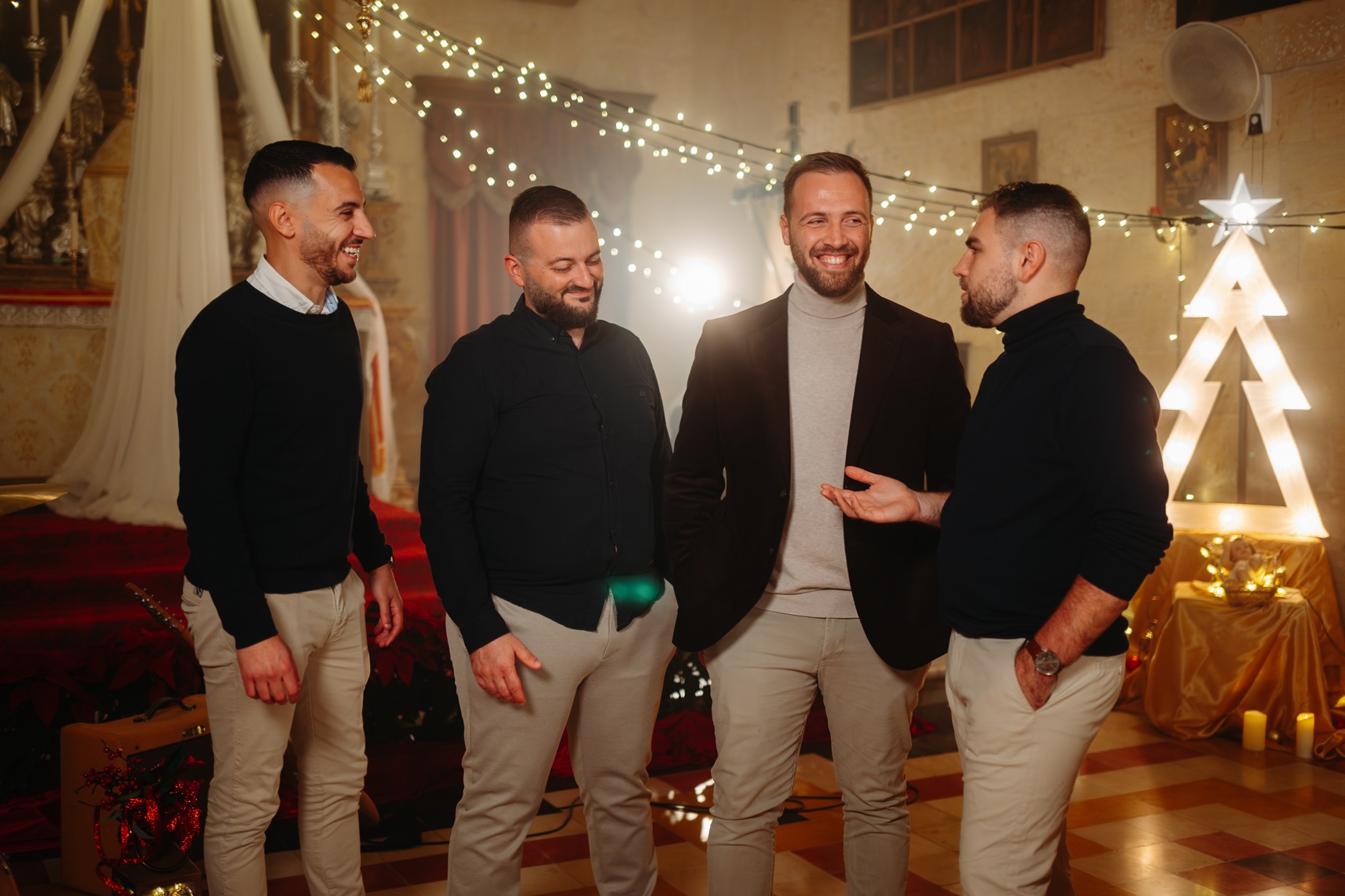 SterjoTipi Live in Front of the Valletta Christmas Tree